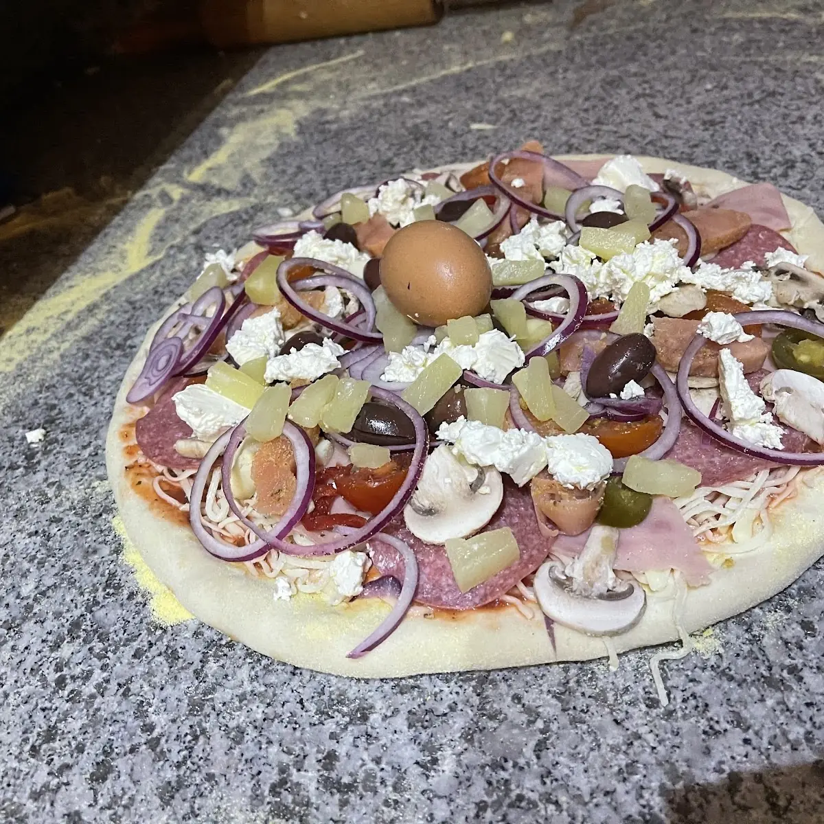 Bauernpizza