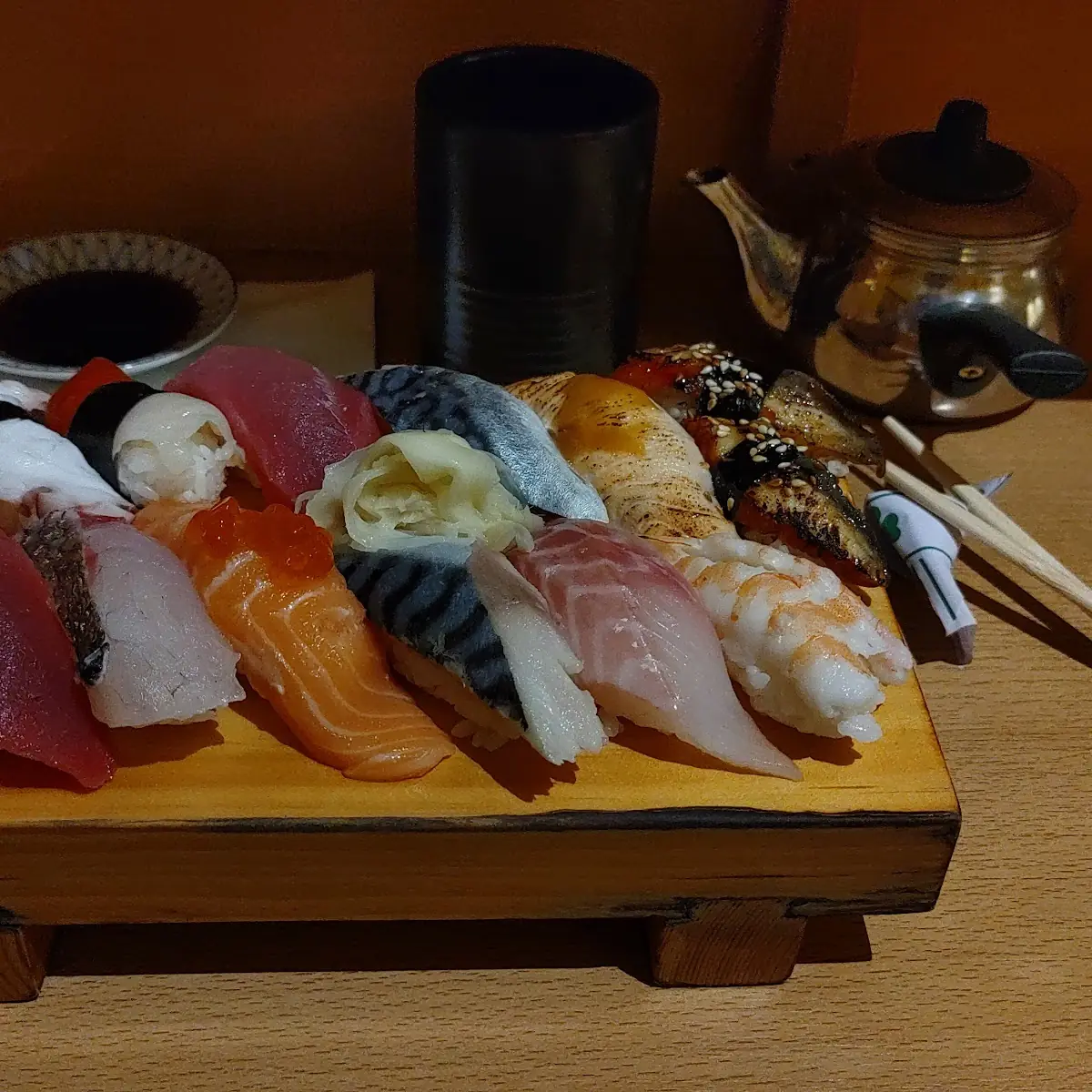 Spezial Sushi Set Groß 12 Nigiri Mix