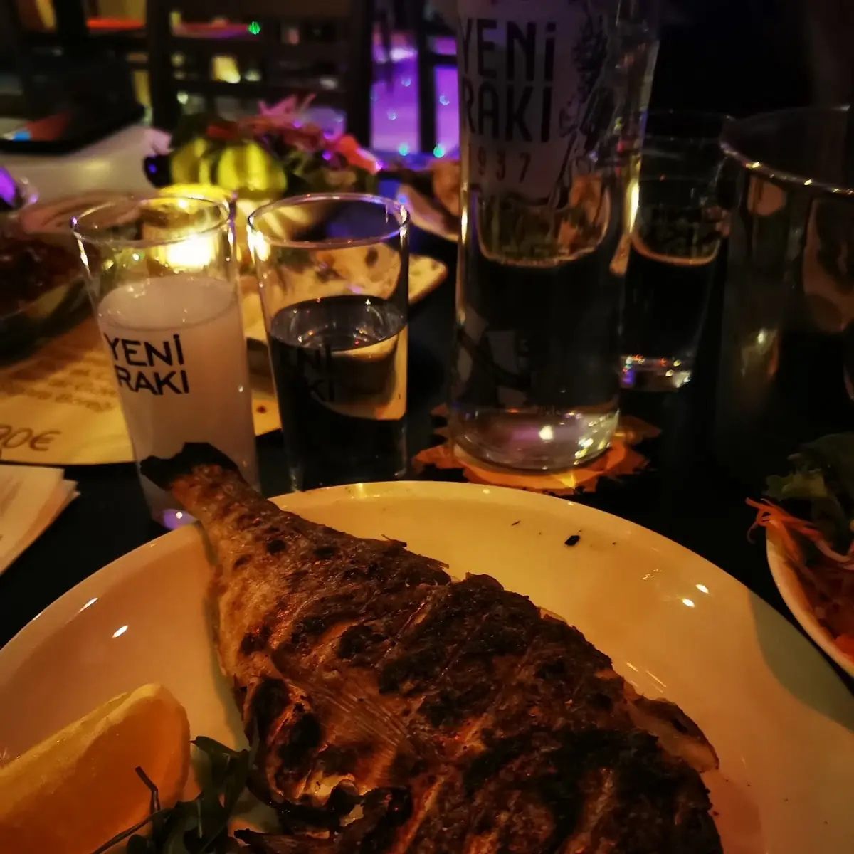 Gegrillte Fisch