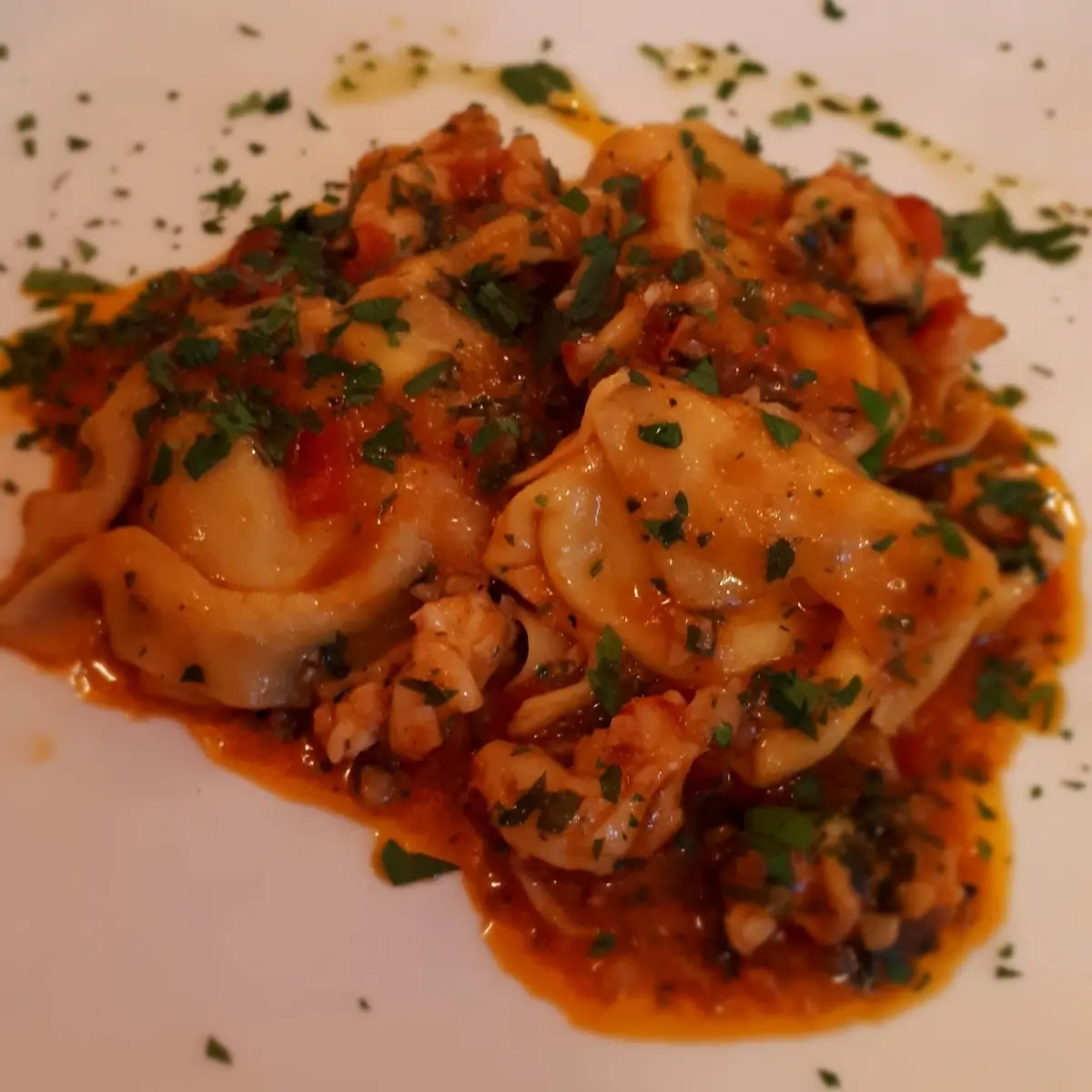 Tortellini Con Scampi