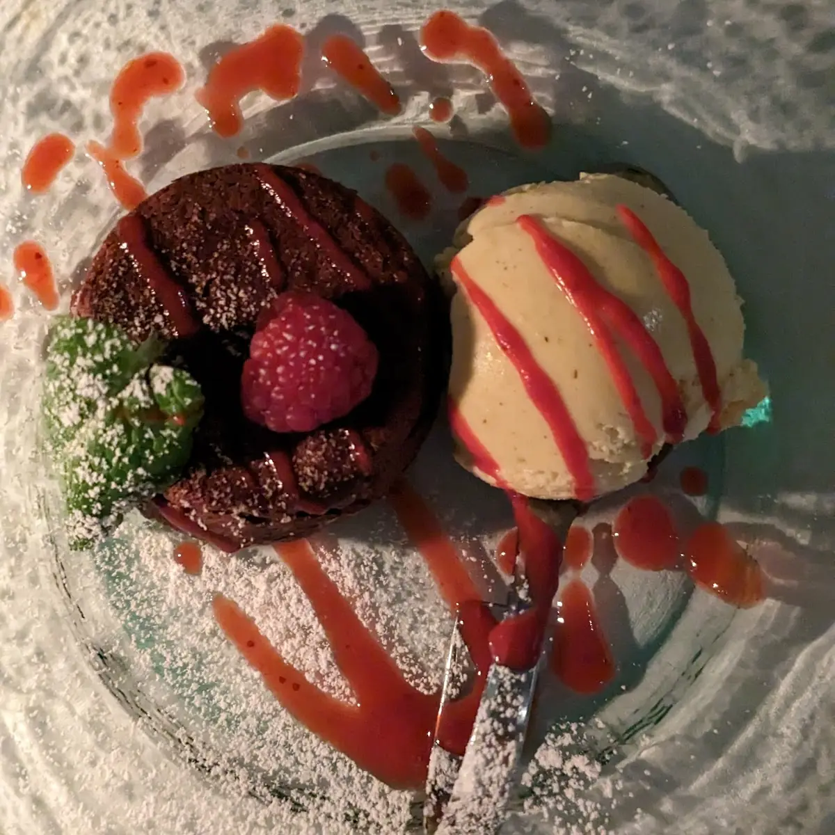 Schokokuchen Mit Flüssigem Kern