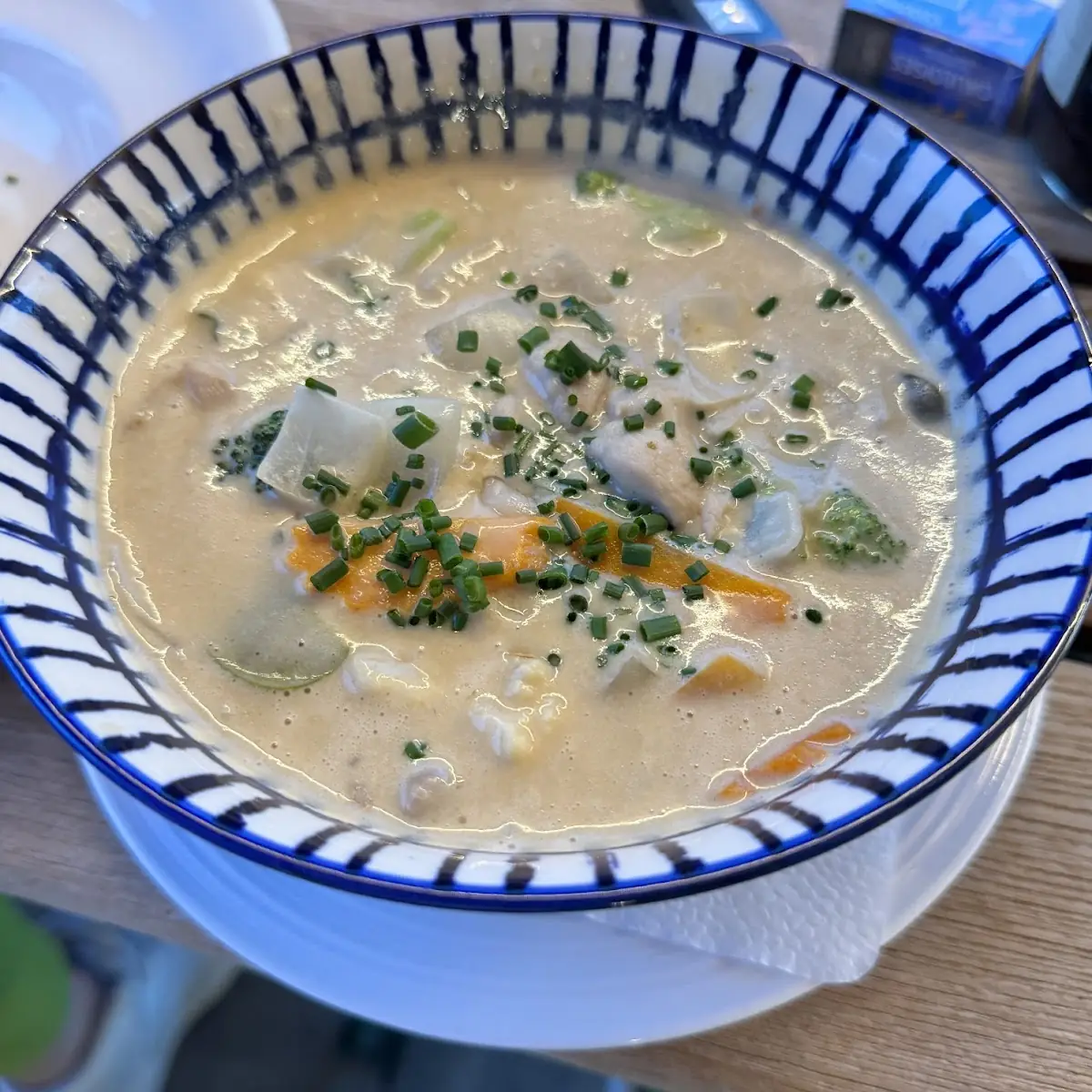 Grünes Curry Mit Huhn