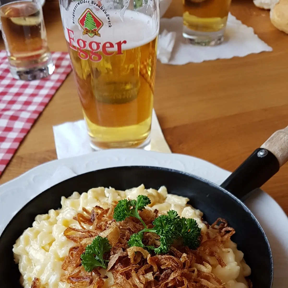 Käsespätzle Mit Zwiebeln