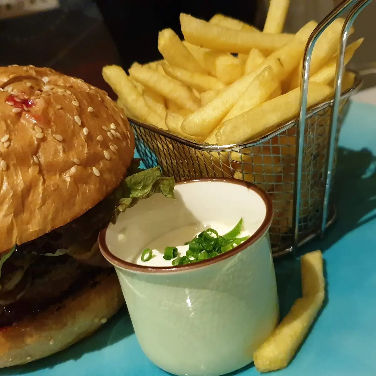 Burger Mit Pommed