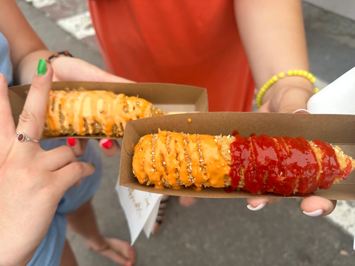 Corn Dog Mozarella Frankfurter