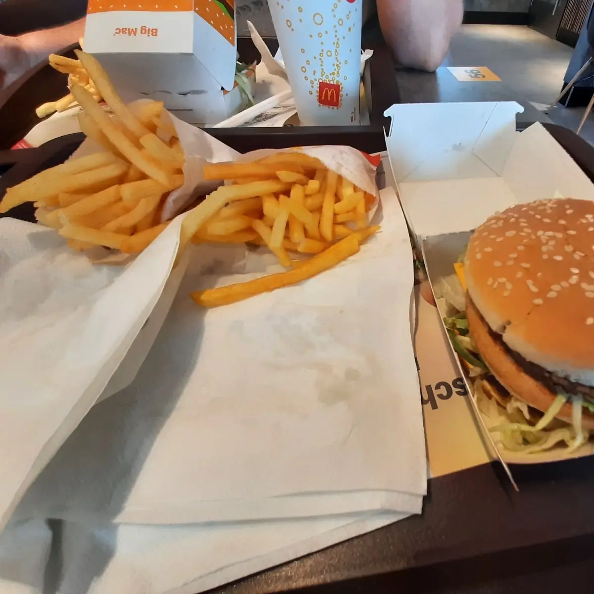 Big Mac Mit Pommes Frites