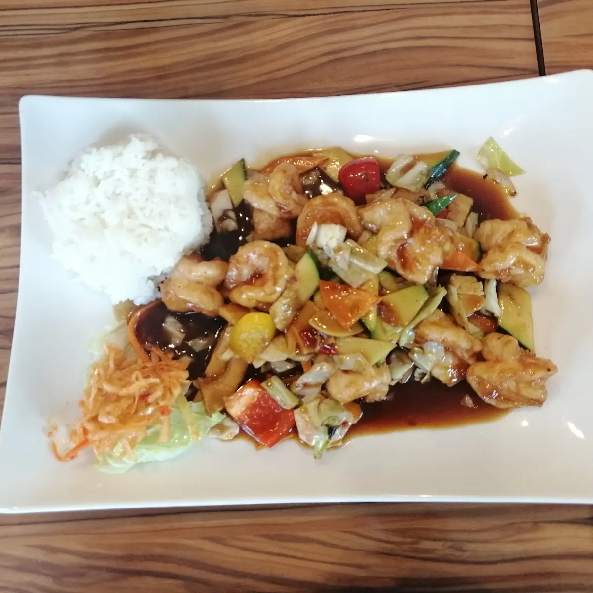 Garnelen Nach Szechuan Art Scharf