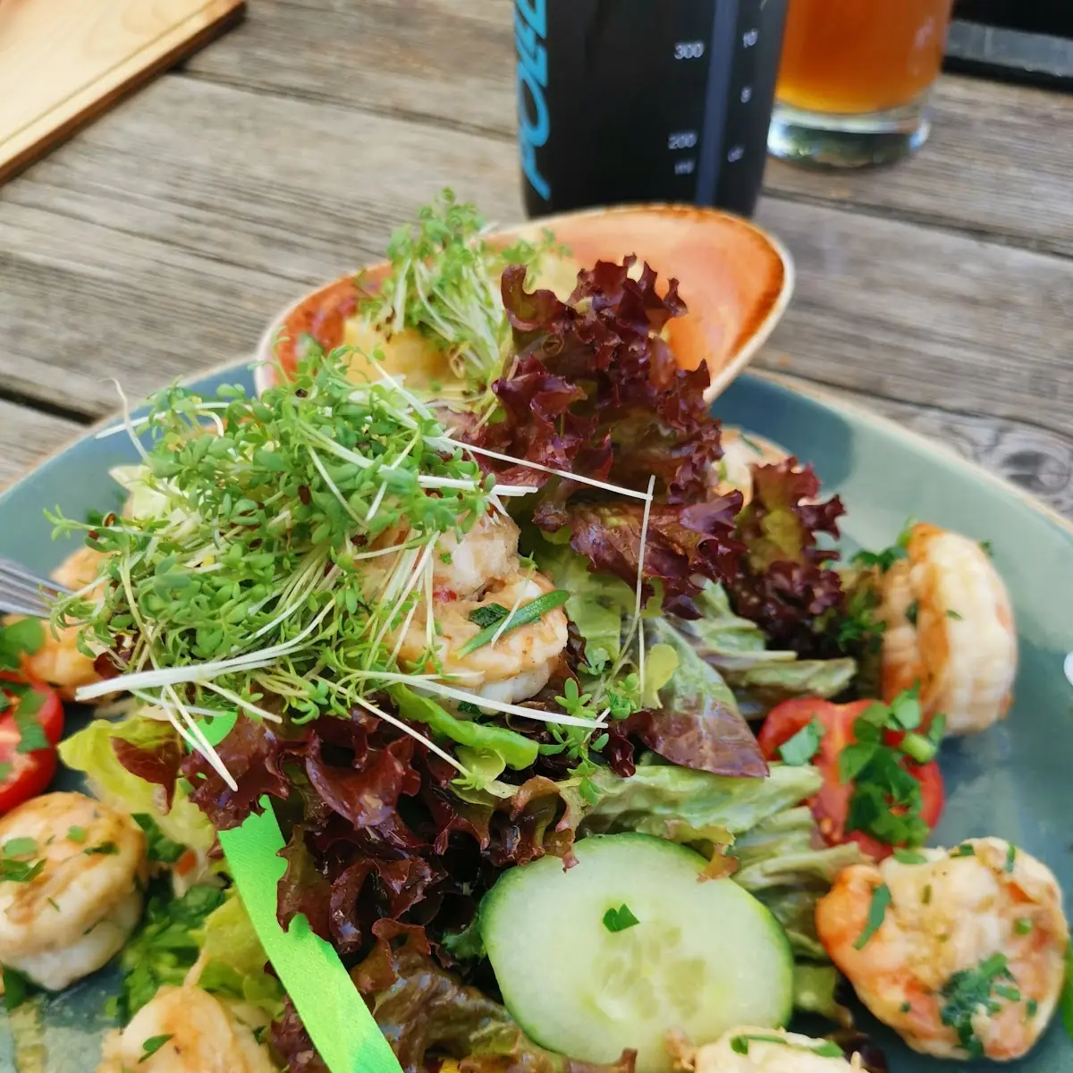 Scampi Salat