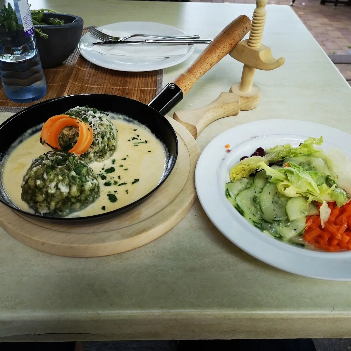 Tiroler Spinatknödel