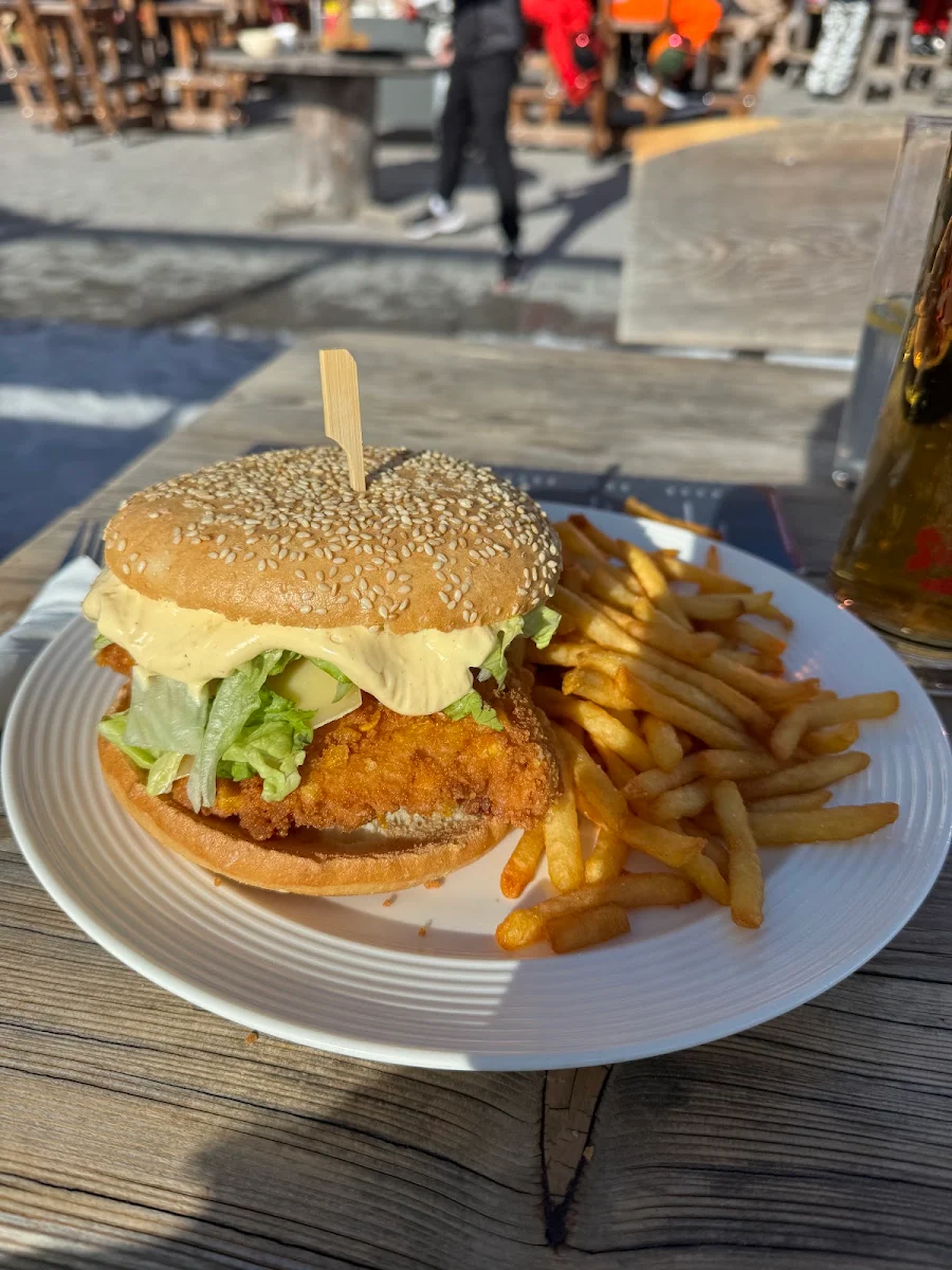Breaded Chicken Burger