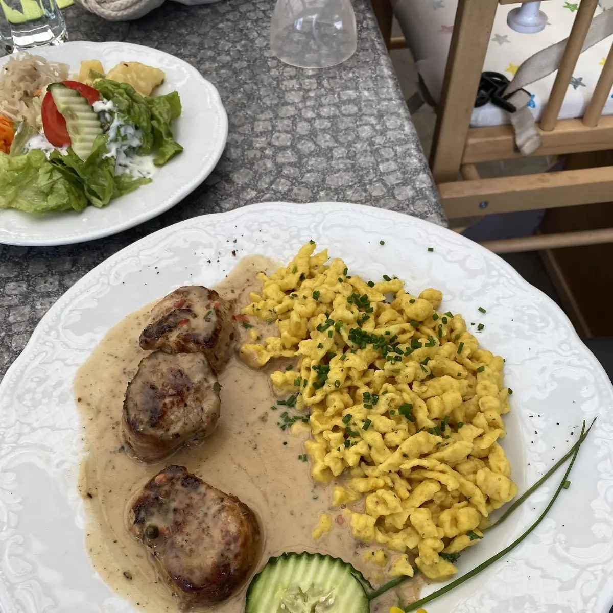 Schweinsfilet Mit Spätzle