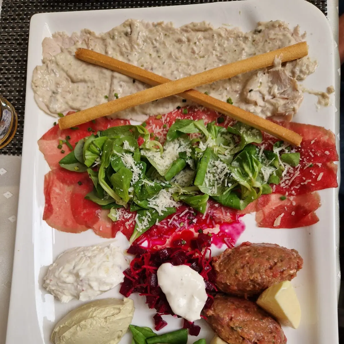 Gemischte Vorspeisen Platte
