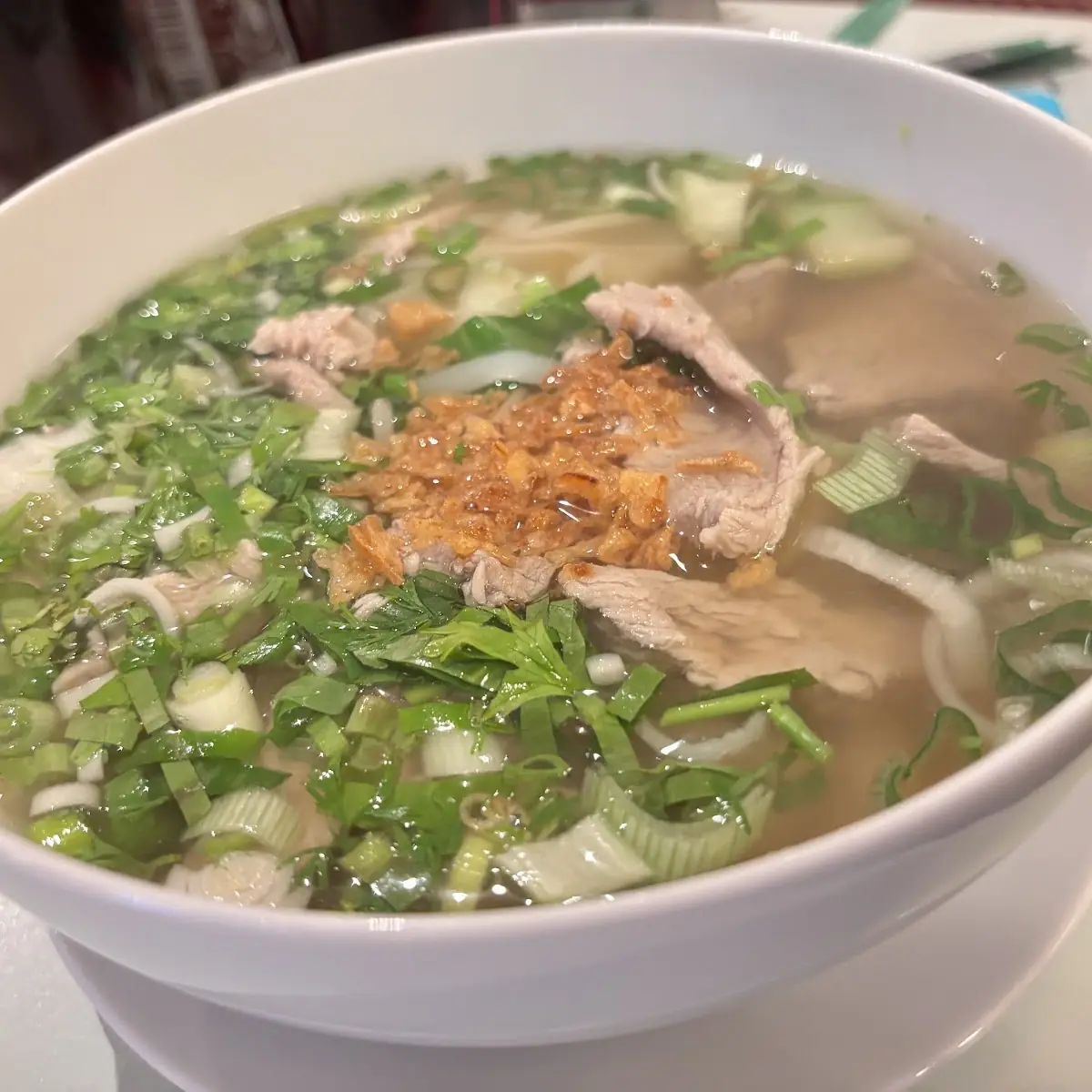 Pho Bo Mit Rindfleisch