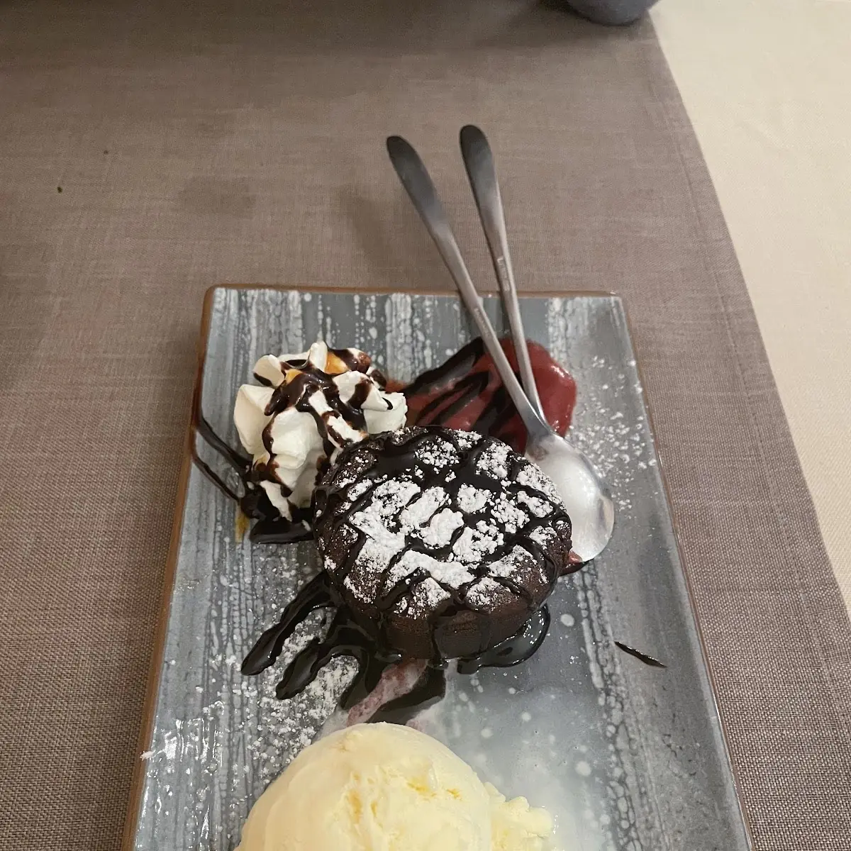Soufflé Mit Extrakugel Eis
