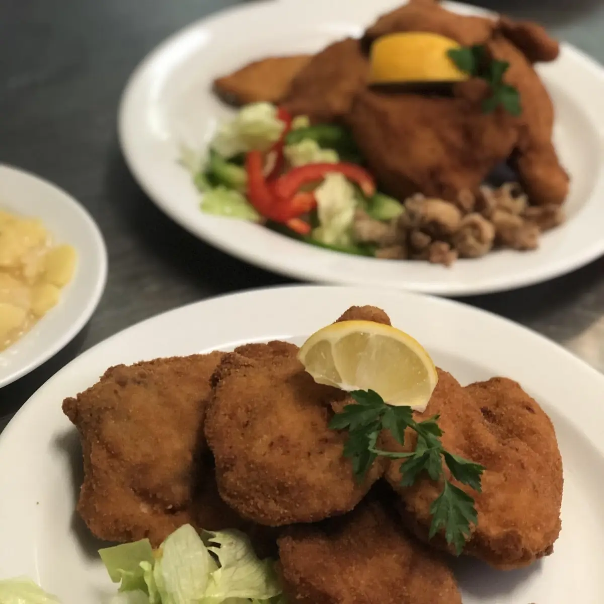 Steirische Backhendlsalat A C G
