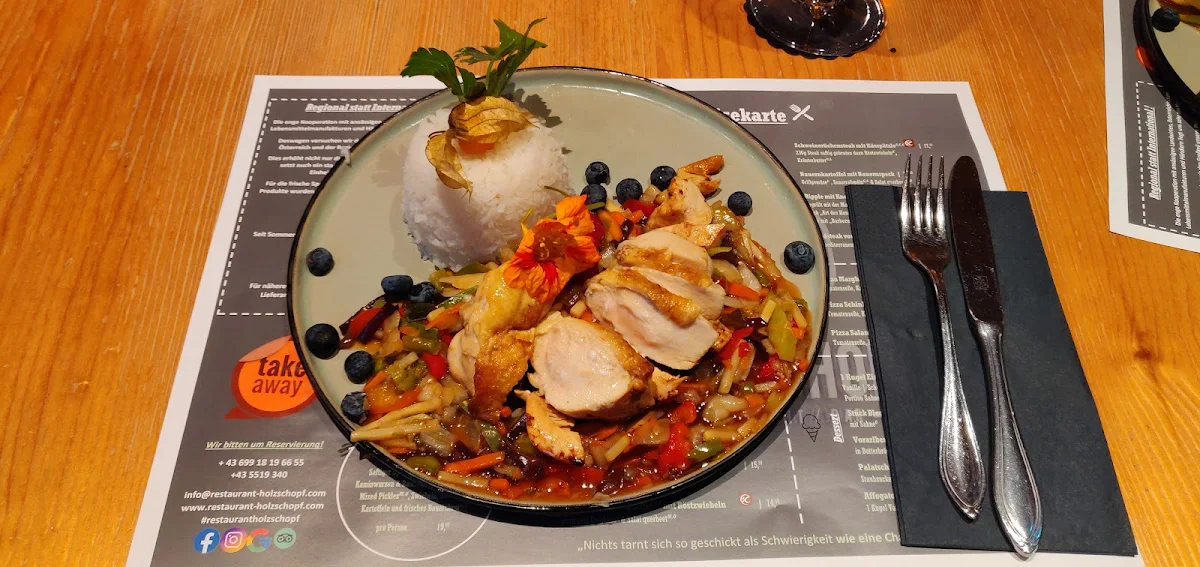 Hähnchen Mit Gemüse