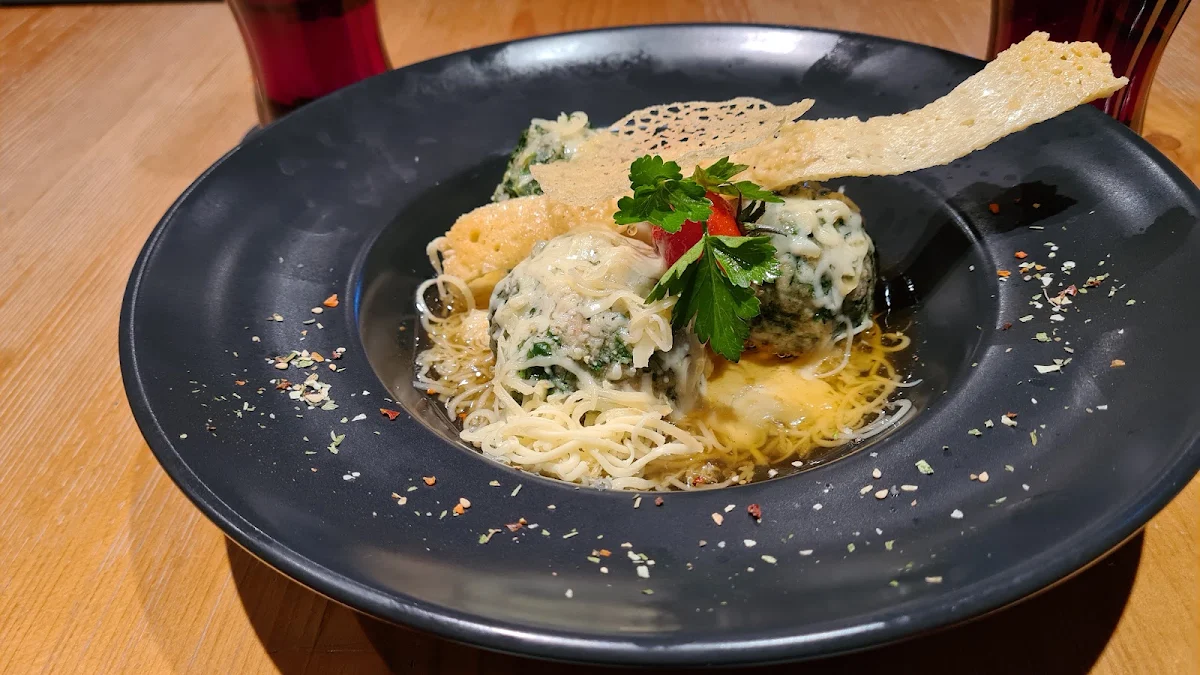 Spinatknödel Auf Brauner Butter