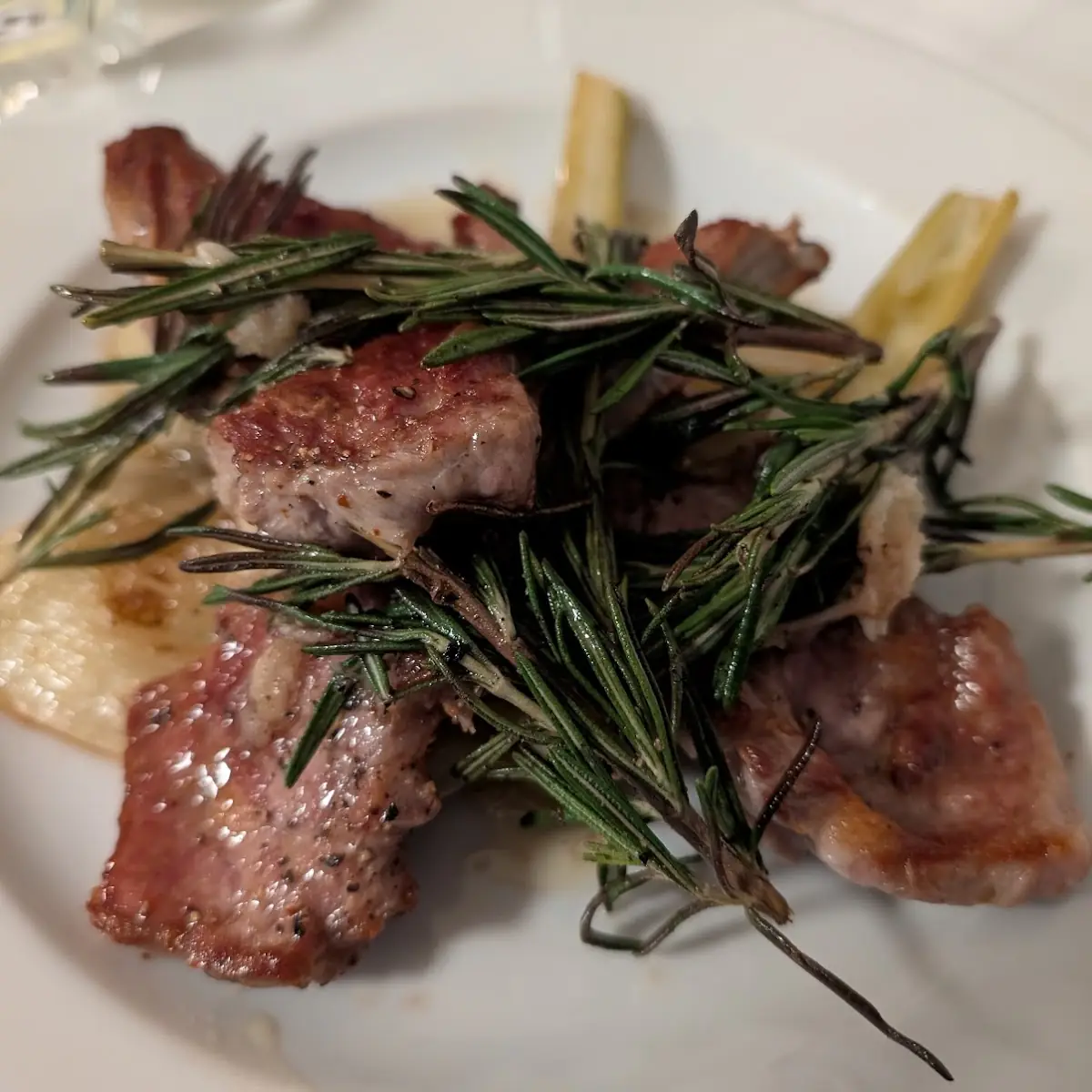 Lammkotelett Lamb Chops with Fennel