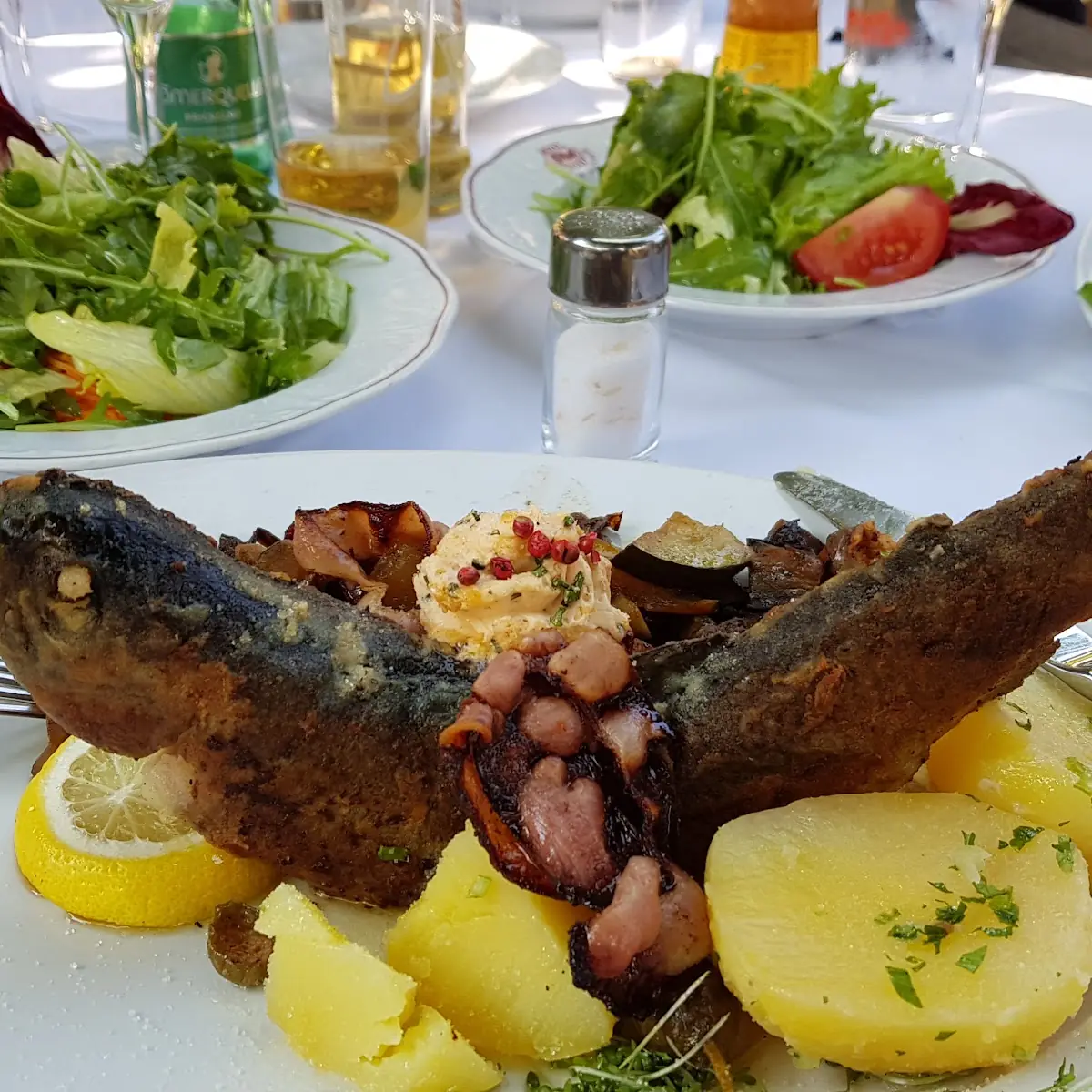 Gebackene Forelle Mit Speck, Restaurant zur Post