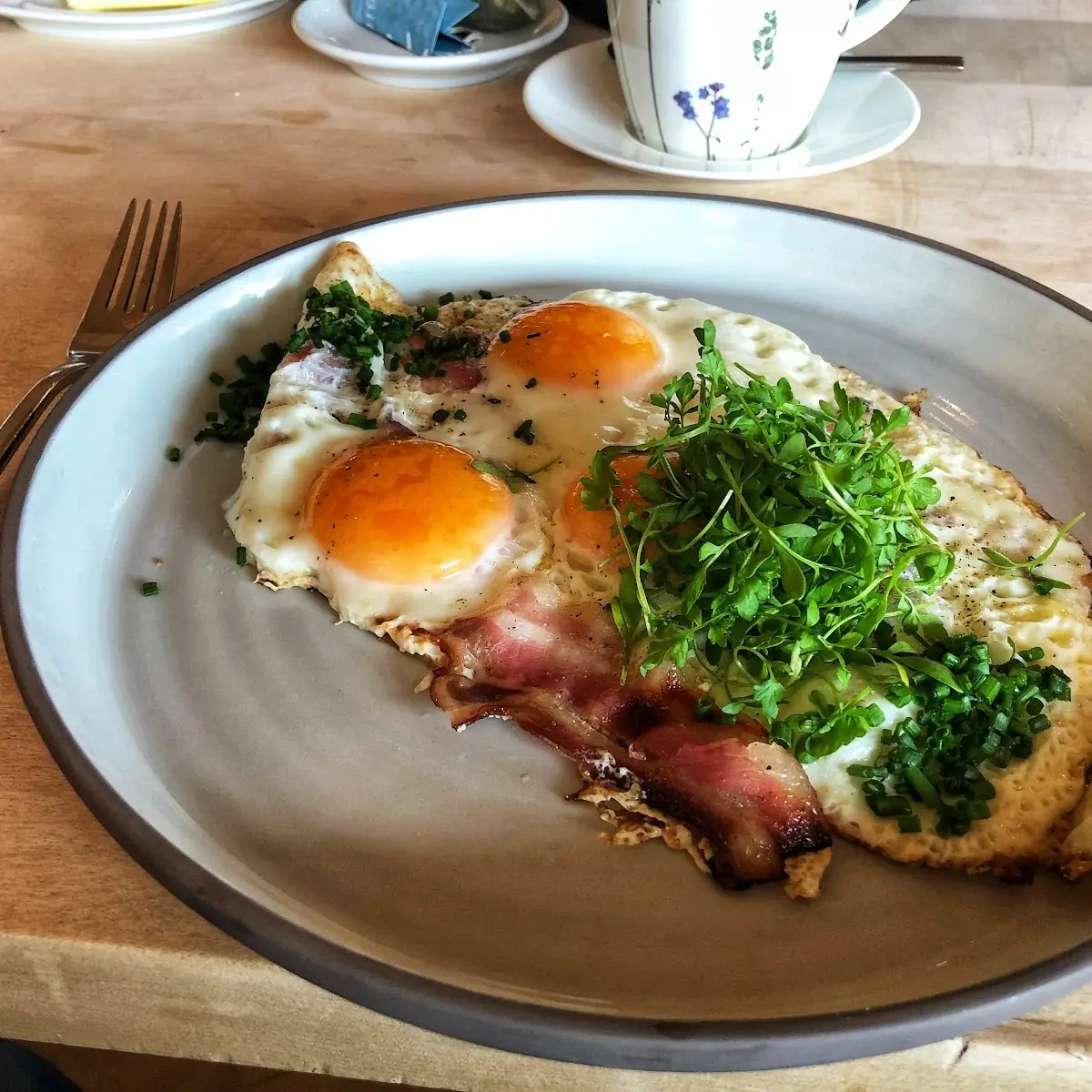 Spiegeleier Mit Speck