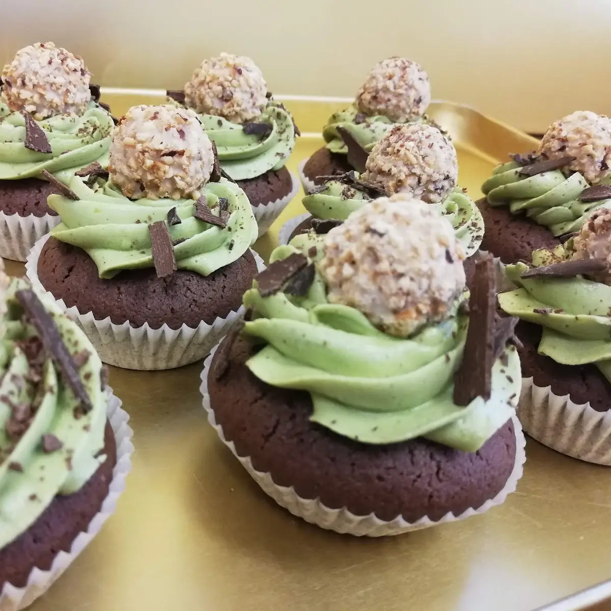 Pistazien Cupcake
