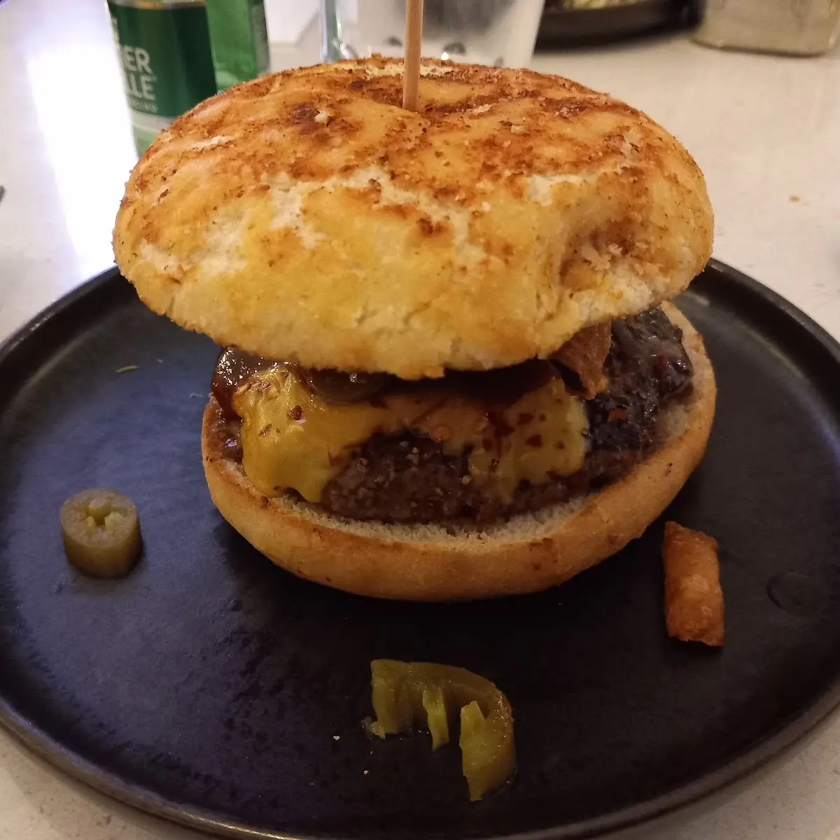 Burger Mit Jalapenos