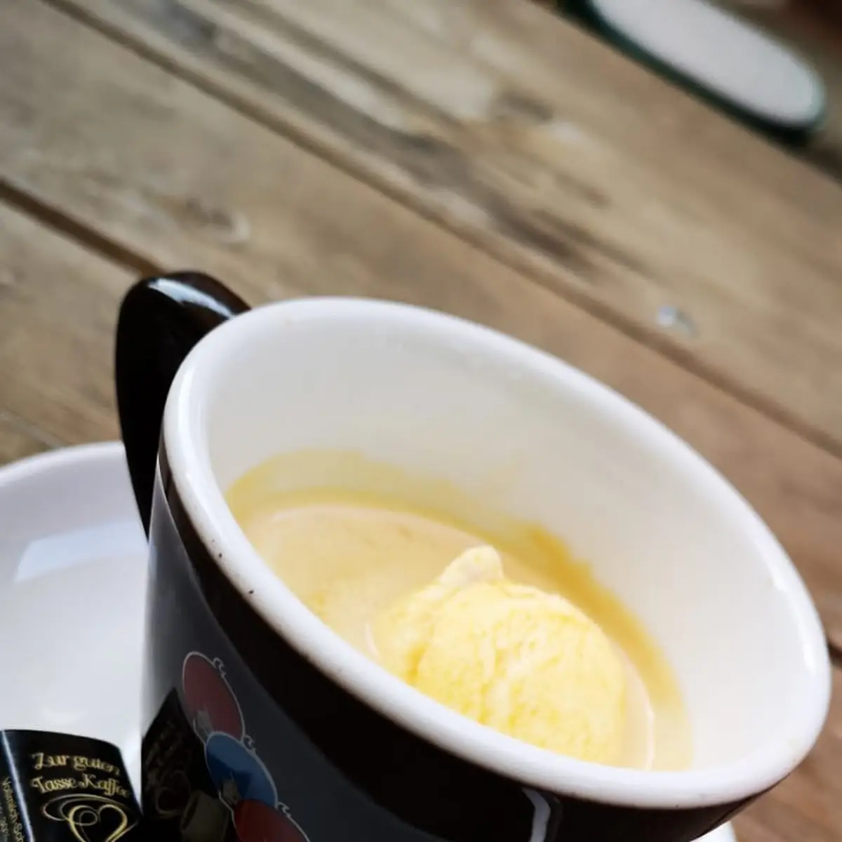 Espresso Mit Vanilleeis