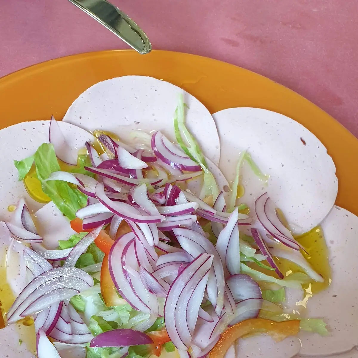 Salat Mit Puten Sslami