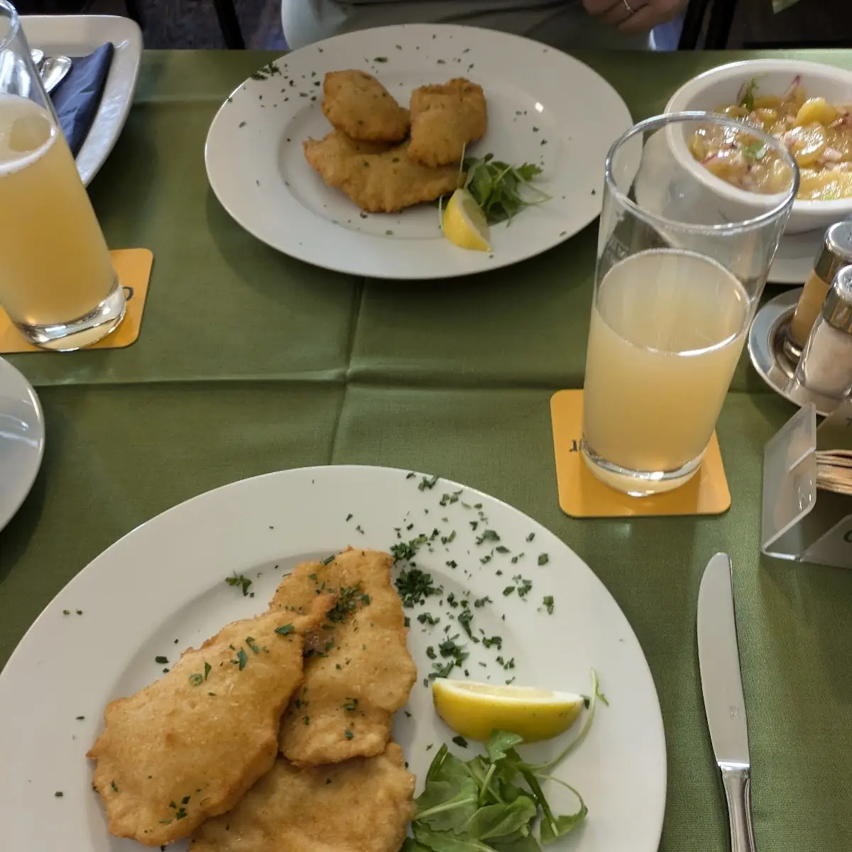 Wiener Schnitzel Mittagsmenü