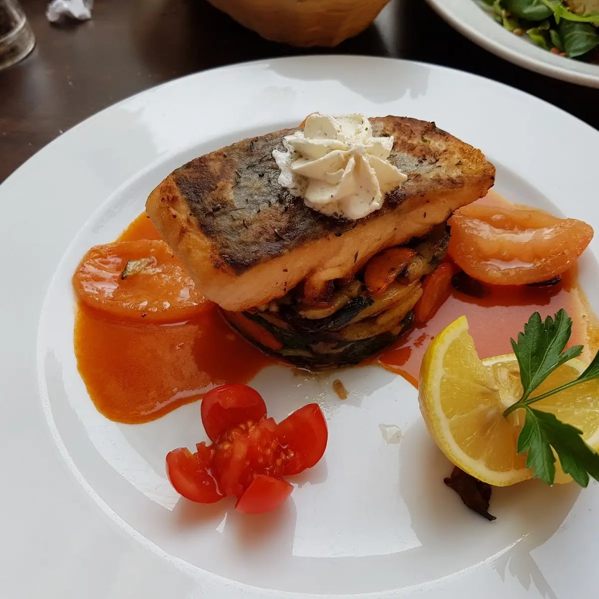 Lachsfilet
