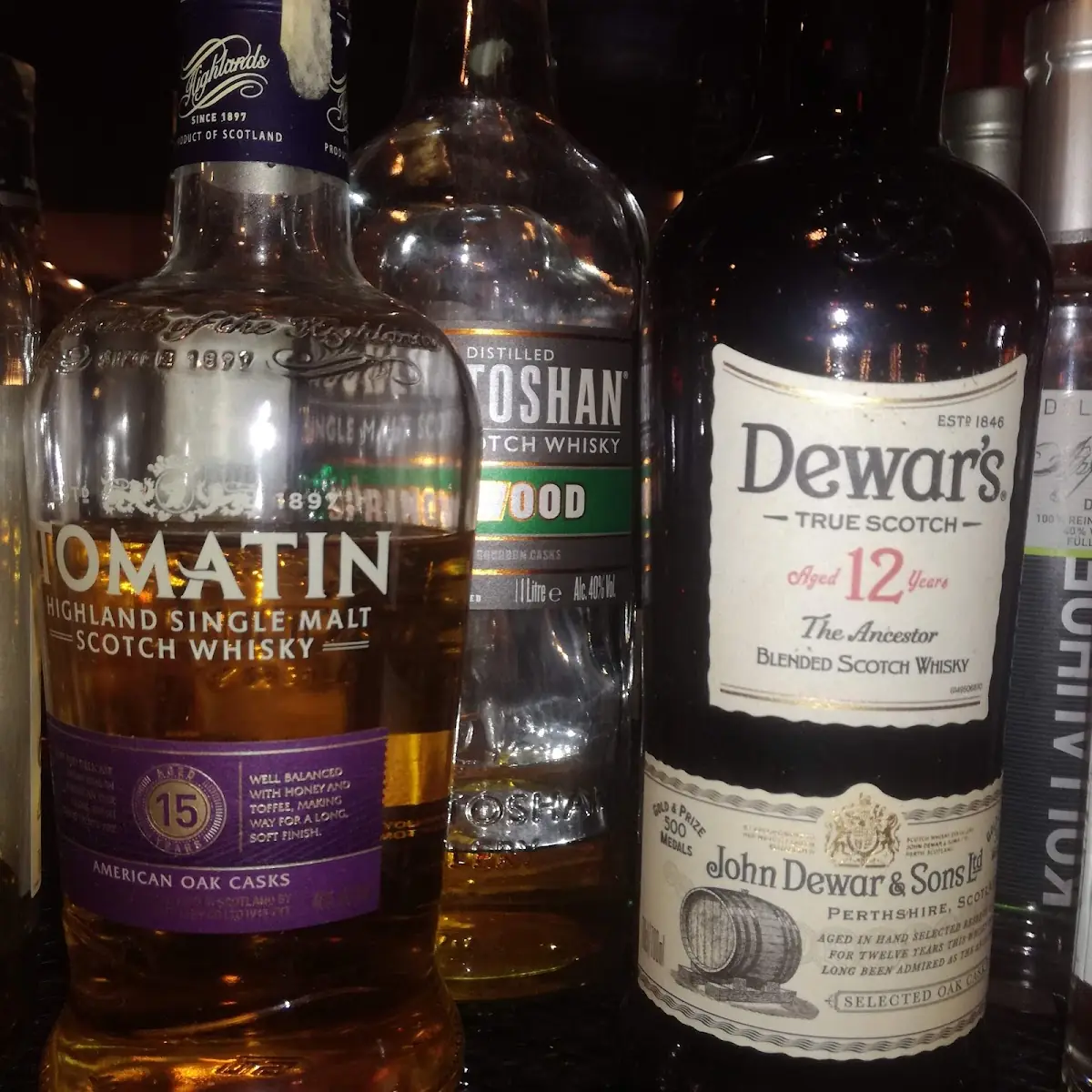 Wiskey Auswahl Im Café Graf Zeppelin