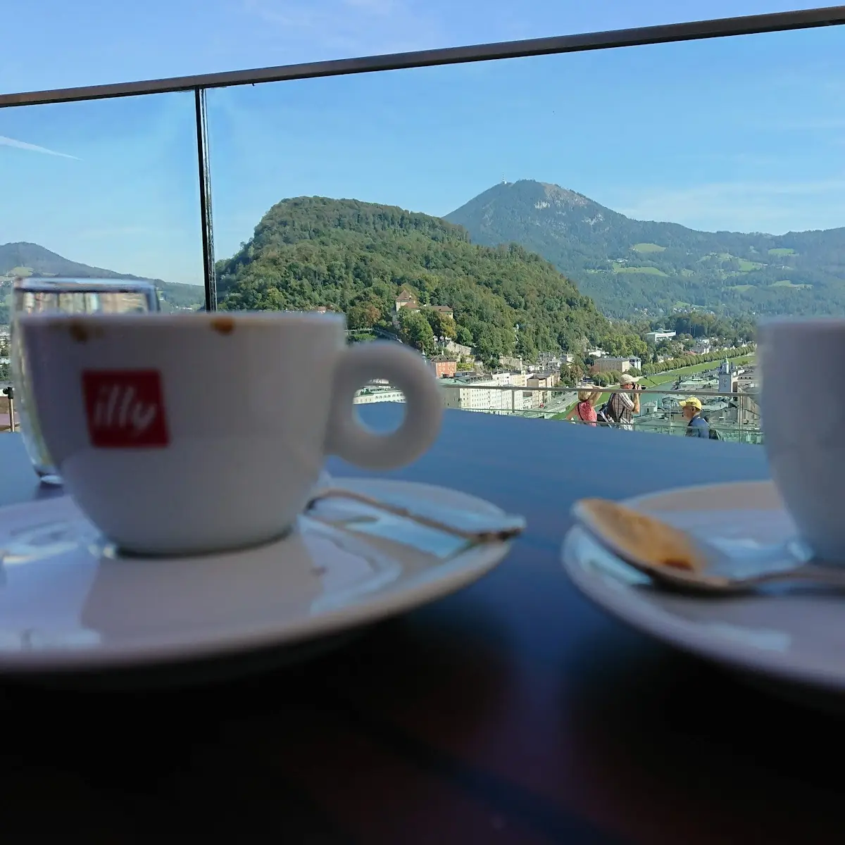 Kaffee Und Ausblick