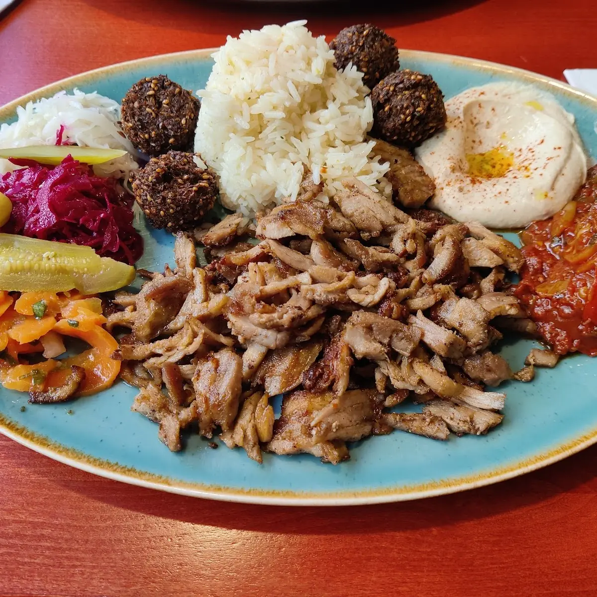 Shuarmakebap Platte