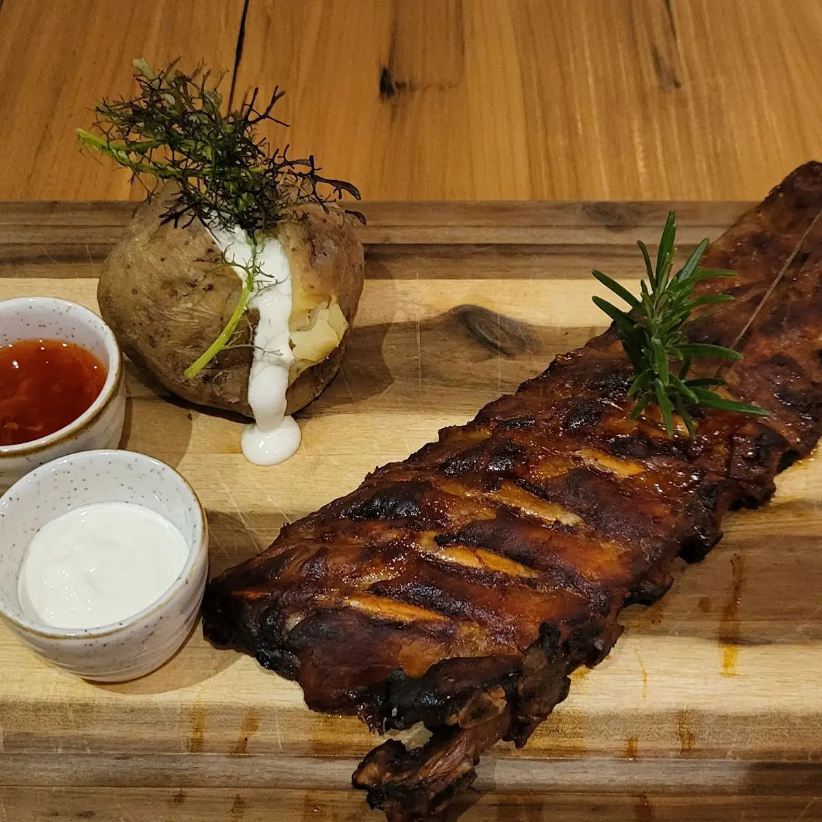 Żeberka Pieczone