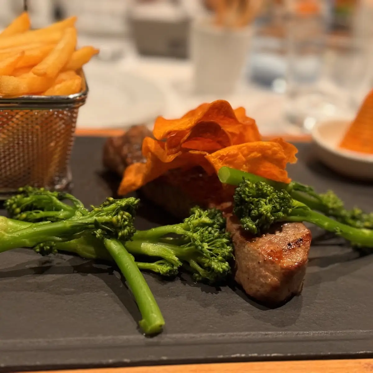Rumpsteak With Fries