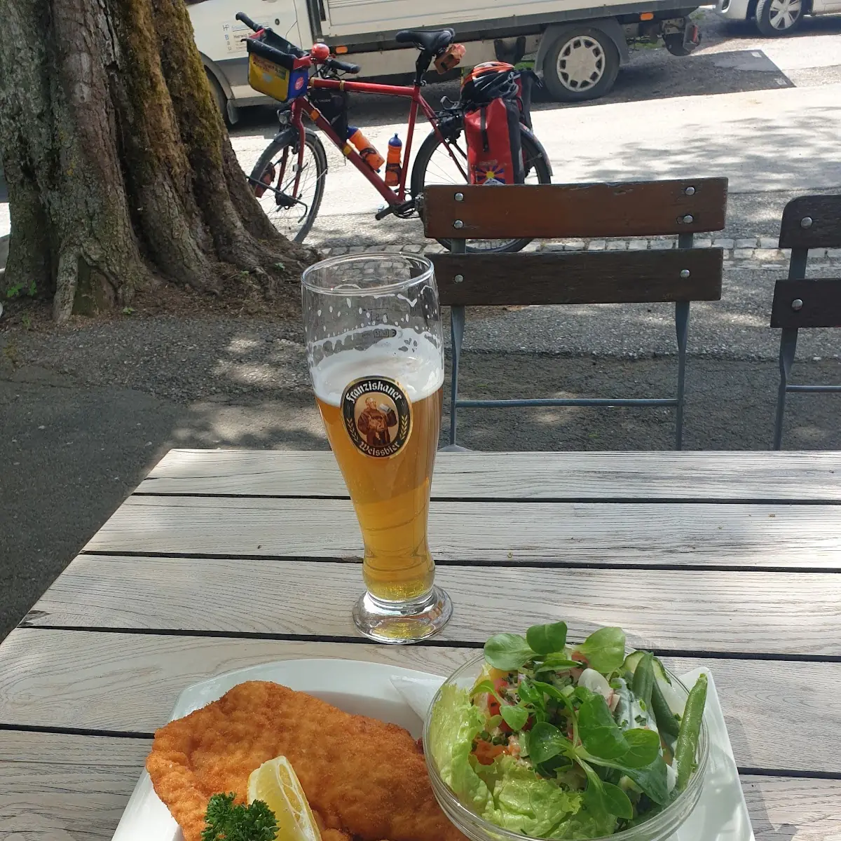 Schnitzel Salat