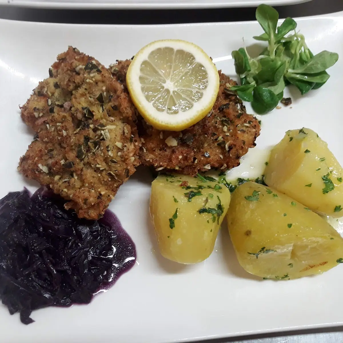 Kürbiskernschnitzel
