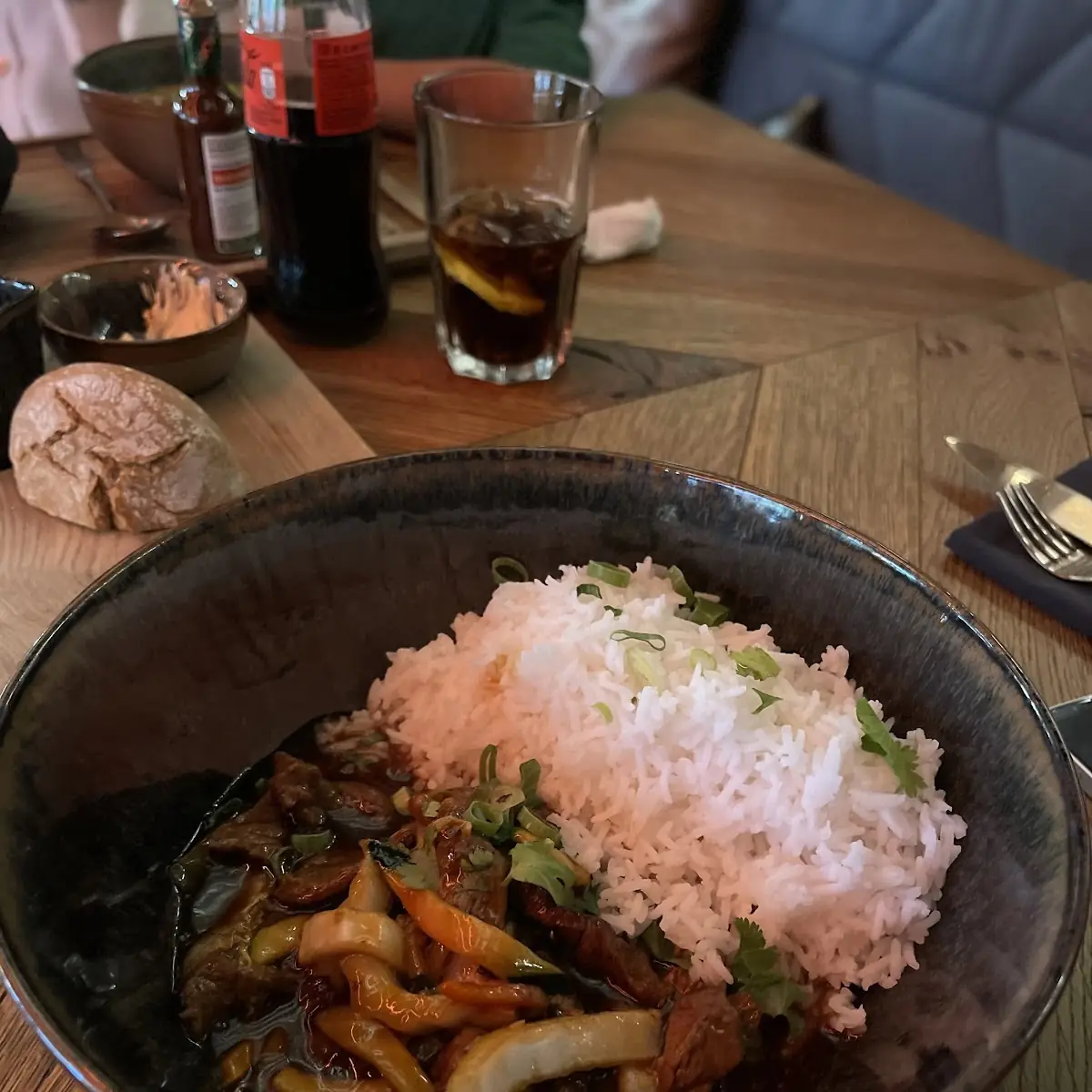 Asian Steak and Rice