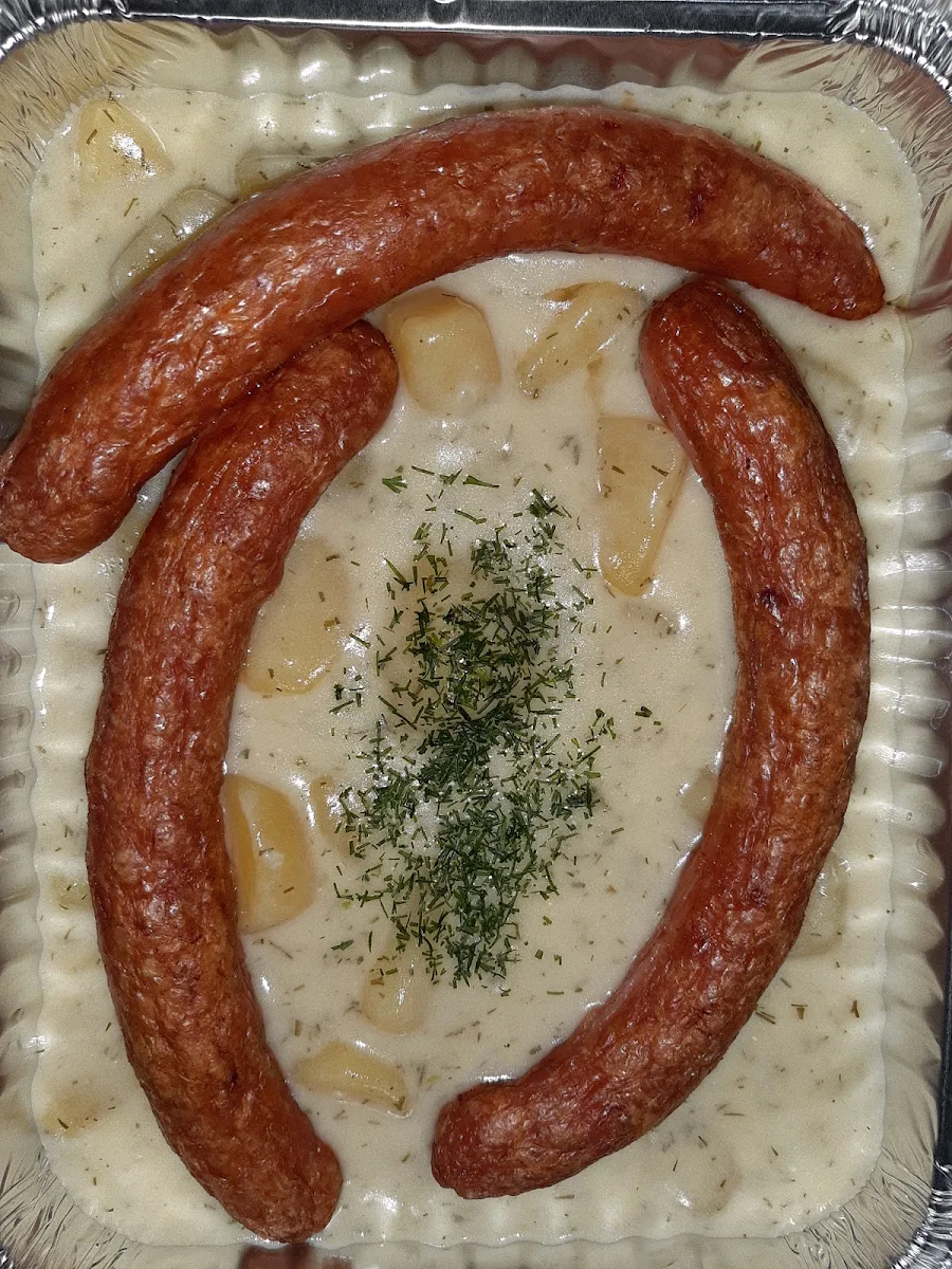 Bratwürste Mit Dillerdäpfel