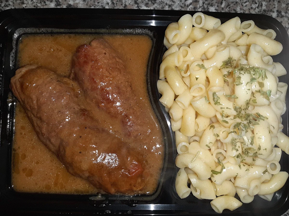 Rindsrouladen Mit Teigwaren