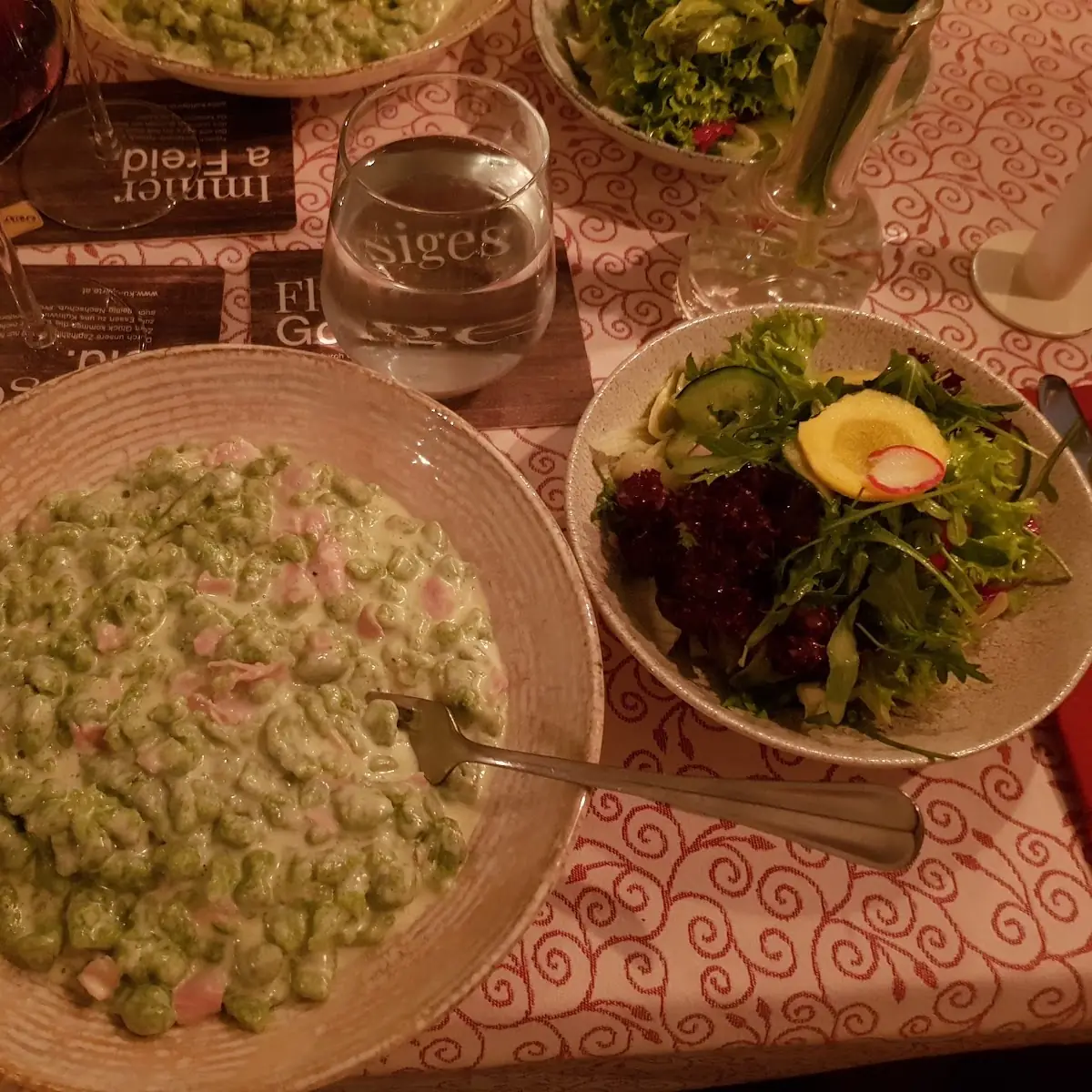 Spinatnockerl