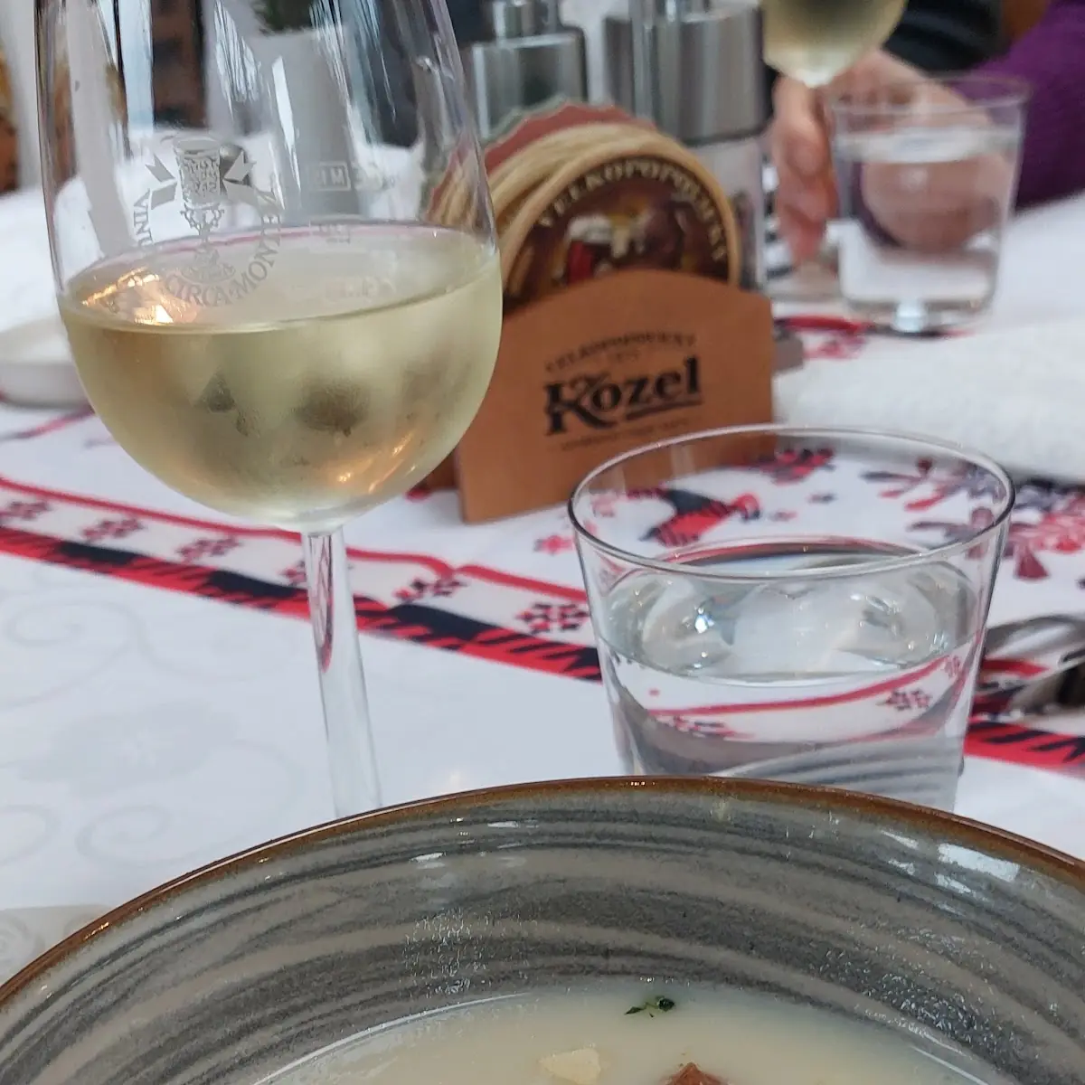 Knoblauchcremesuppe