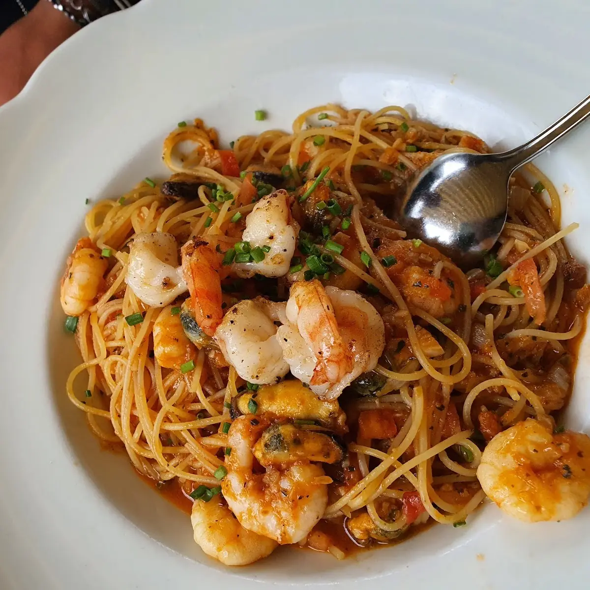 Spaghetti Con Frutti Di Mare