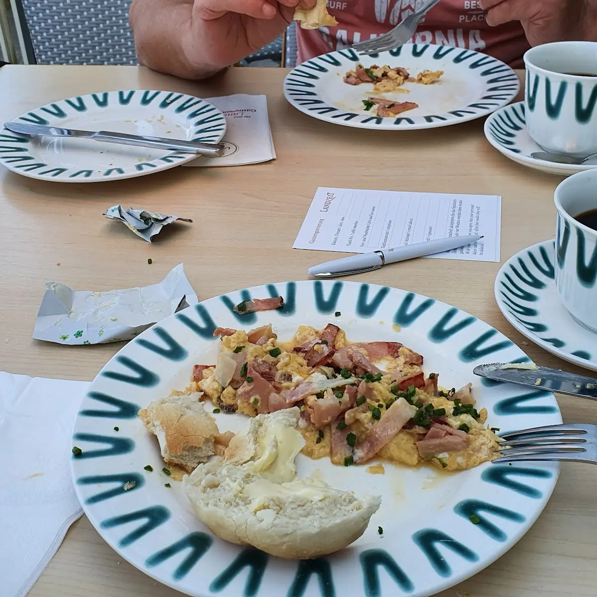 Überteuertes Rührei