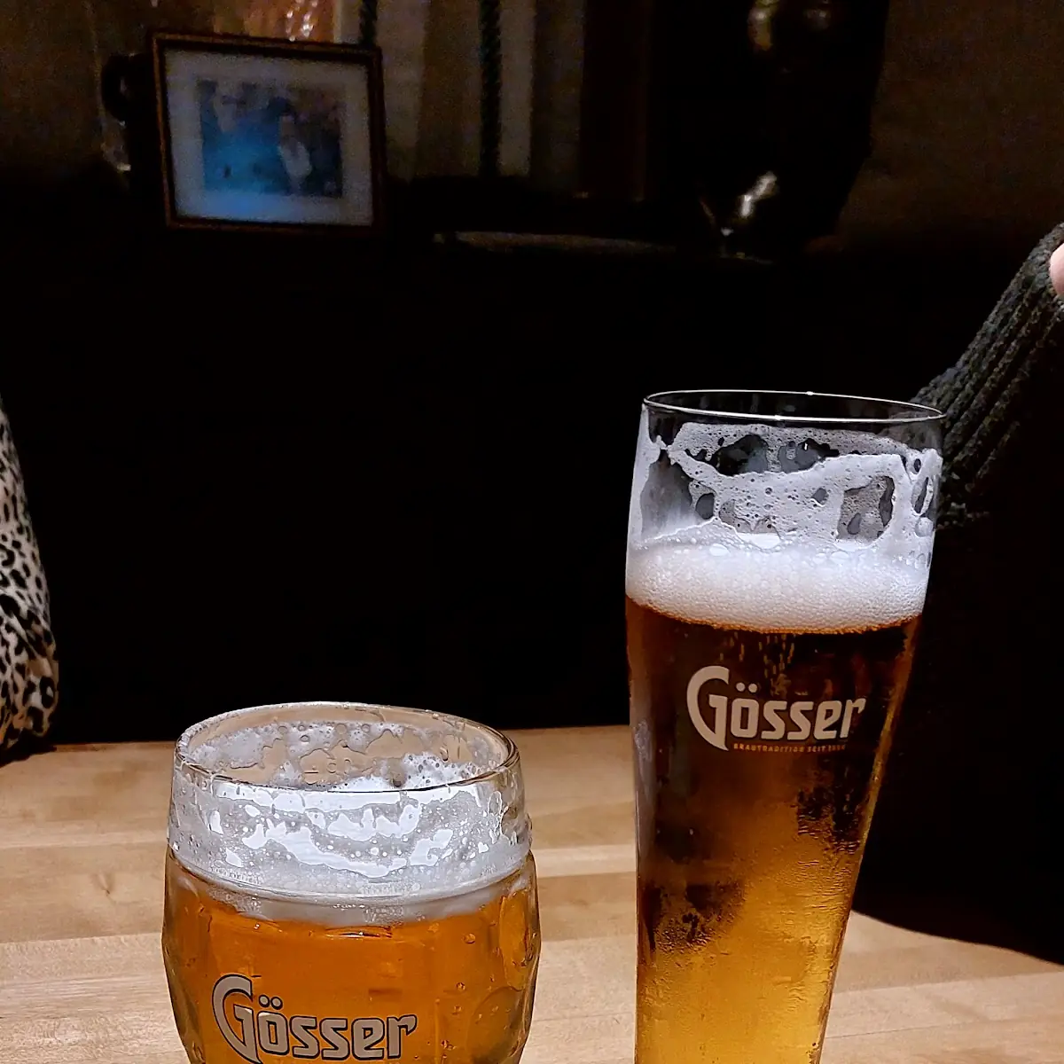 Gösser Bier Langsam Gezapft