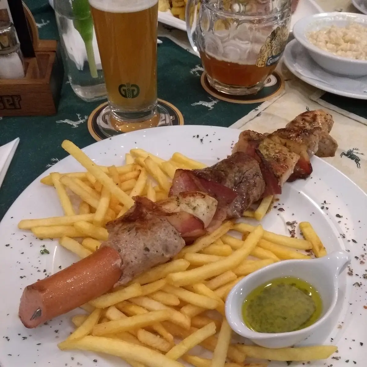 Spieß Teller