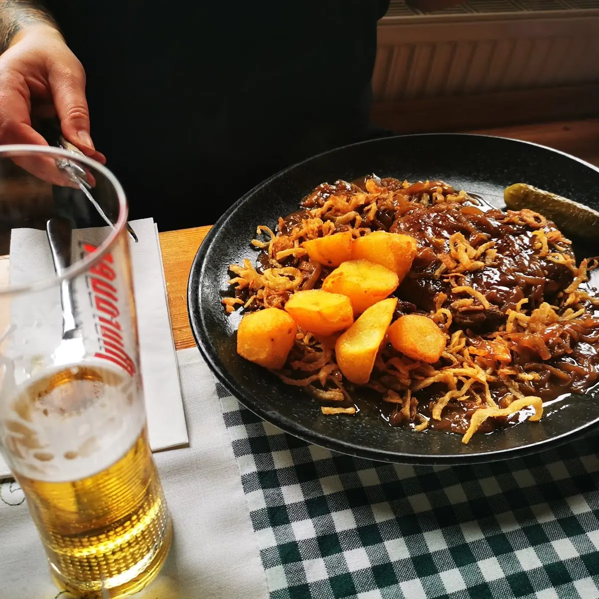 Zwiebelrostbraten