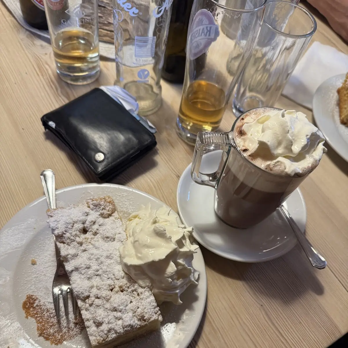 Apfel-krümel Kuchen