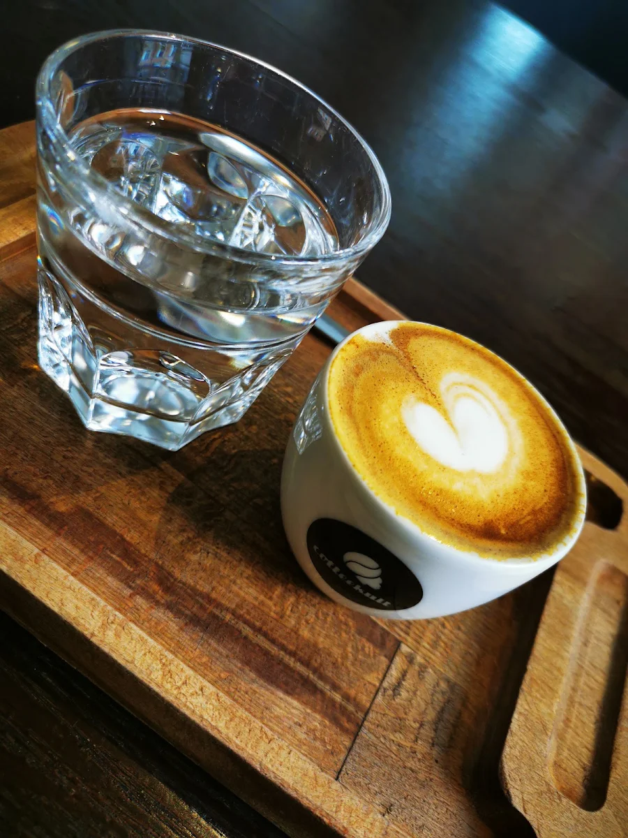 Flat White and Americano Coffee