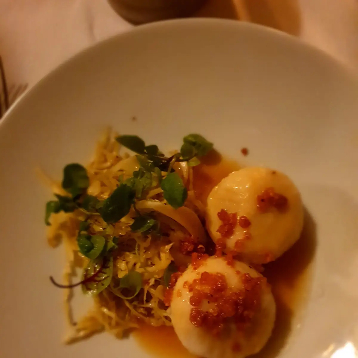 Hirschrücken Mit Kartoffelknödel